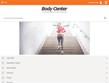 Tablet Screenshot of bodycenter.com.br